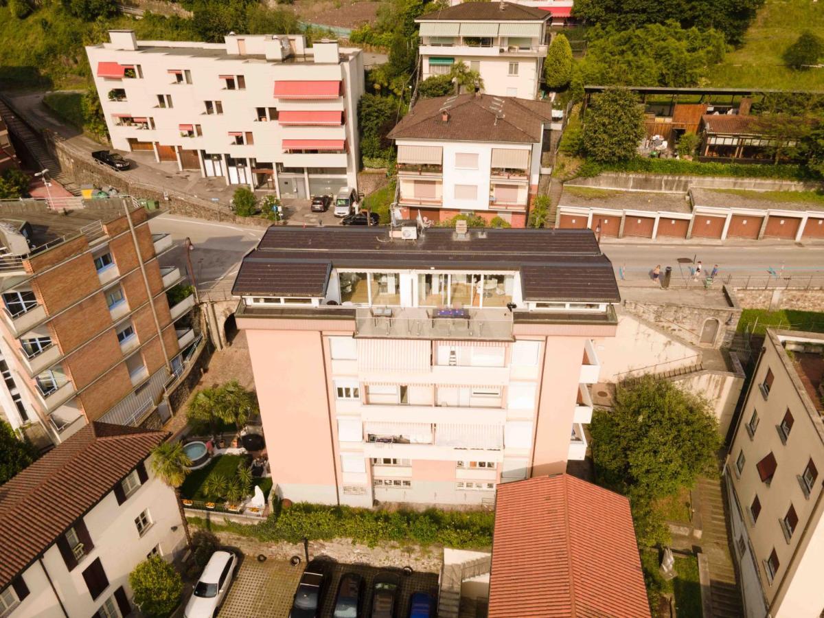 Casa Madlen - Bright Attic With Marvelous View Apartment Campione d'Italia Ngoại thất bức ảnh